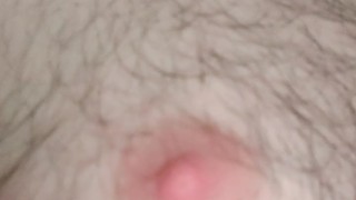 Nipple Rubbing after they Get So Wet