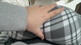 Petite Big Boobs Grinding on Stepbrother's Dick like a Slut