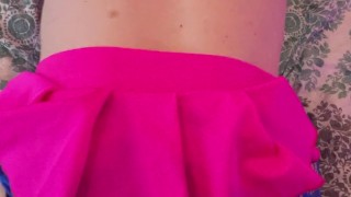 Kara Gets A Pegging By A Big, Pink Strap-on