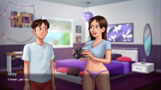 Summertime Saga Jenny Scenes