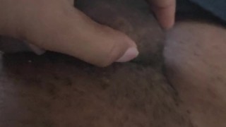 (Post masturbation) he's tired but I'm teasing him