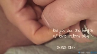 Huge Urethra Cock Ring Insert