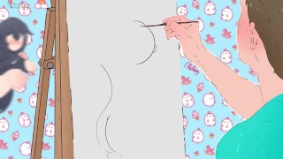 Steve stole Alex's panties in ! Hentai Cartoon Parody 2025