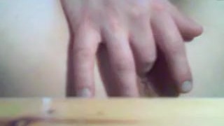 Masturbe (28) with one testicle