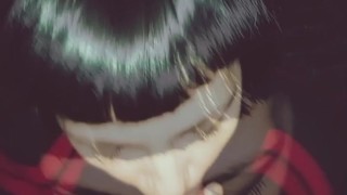 Handjob and blowjob in the cinema