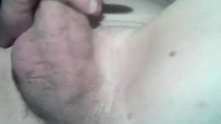Masturbe (40) with one testicle