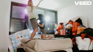 BLOW JOB WINDOW POV PUBLIC NEIGHBORS CAUGHT