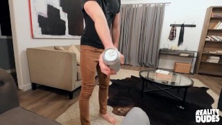 REALITY DUDES - Pierce Paris Fucks His Stepson Braxton Hill To Give Him A Lesson For Being Naughty