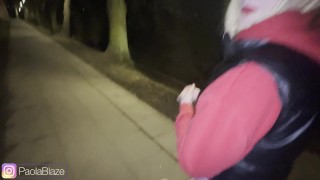 Sex z nieznajomym w samochodzie, ogromny wytrysk na twarz - POLSKIE DIALOGI