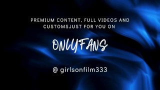 Riding My Stud’s Strap Until I Cum (onlyfans @ girlsonfilm333)