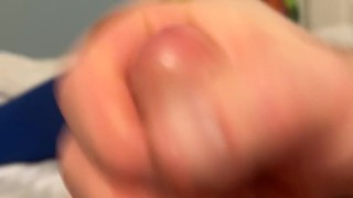 My Step sister recording me stroking my cock until I cum