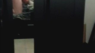 Moody Mirror Masturbation