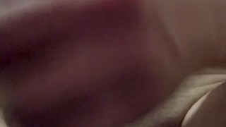 Cumming after a long day of work