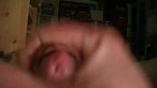 Masturbe (45) with one testicle