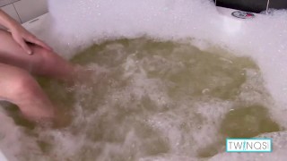 Brunette Twink Alexis C Strokes His Cock And Fingers His Butt Hole!
