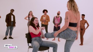 Ersties - 20 vs 1 - Orgy My Way 2 (Part 1 of 4)