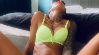 Squirting and orgasm with my favourite toy