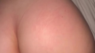 Anal on pregnant girl and cumshot on ass