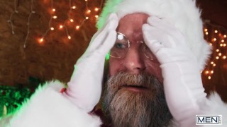 MEN - Benjamin Blue Rides A New Christmas Toy In Front Of Daddy Cakes, Then Rides Him Instead