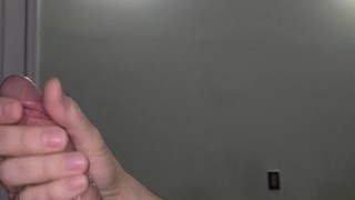 Daddy Loves Stroking His Huge Cock