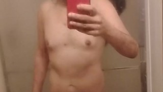 Naked man before shower 🚿