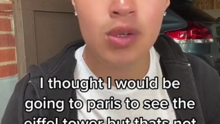 Asian Boy Gets Eiffel Towered