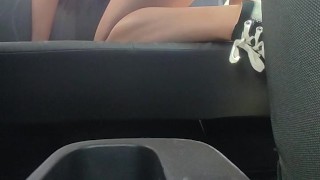 I masturbate my pussy in my husband's car.