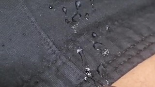 No touch orgasm with Massage gun cumblast