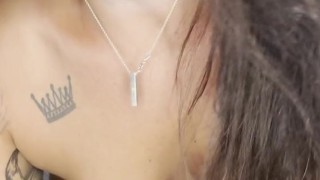 🥵GIRL NAUGHTY😈Playing With A MILKY CONDOM💦