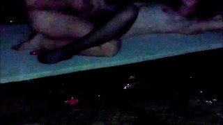  SWINGERS' PARTY and watching my WIFE move with a BIG guy on the ground