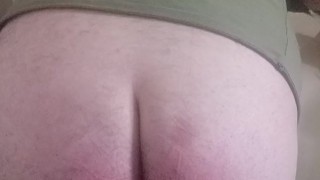 Naughty sean tease n hard spank