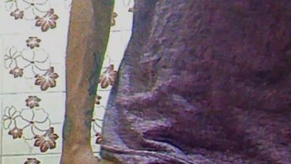 Se preparando para o banho