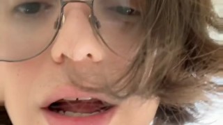 Faster than you think ….Trans Cums in quick RR break💦