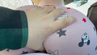 Innocent Stepsister is getting Horny and Grinding on Cock