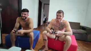 apostando o cu no video game