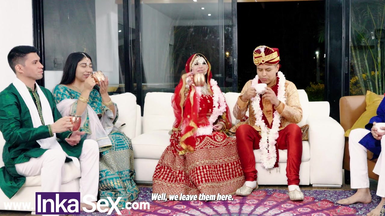 Hindu Wedding Chudai Ends In Orgy -IndiansPorno