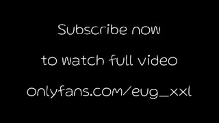 Deep deep throat - femboy swallows huge uncut white dick