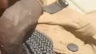 Sitting with my dick out outside