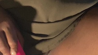 can you make this ebony milf kitty cum like this?