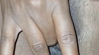 Fingering and playing with pussy till she cum