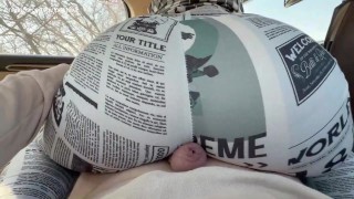 Made to Cum Stepbrother Grinding on His Cock