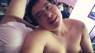 Latino Daddy Kisses Boy Sucks & Titties