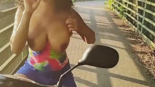 EXOTIC EROTIC OUTSIDE PUBLIC FEMALE SOLO