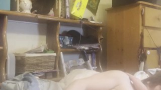Sissy slut Lee fucking her boi pussy HARD UNTIL he cums