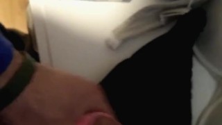 Cumming on my ex GFS satin panties
