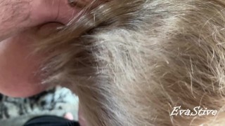 Stepmom powerfully cums from her stepson's cock