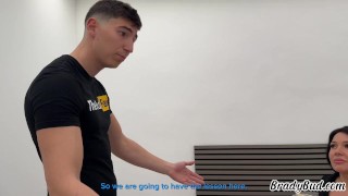 Epic threesome with double penetration for Lola Bratz - MMF - Brady Bud - Valentino Roca