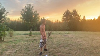 Sunset blowjobs outside with my husband Greg McKeon