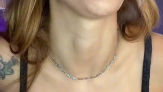 Smoking sensually for a fan who loves to be humiliated