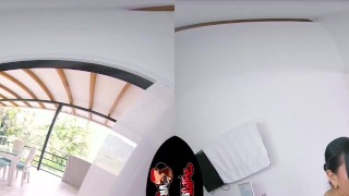 VRLatina - Pretty Latina With Hot Ass 1st Porn Scene VR